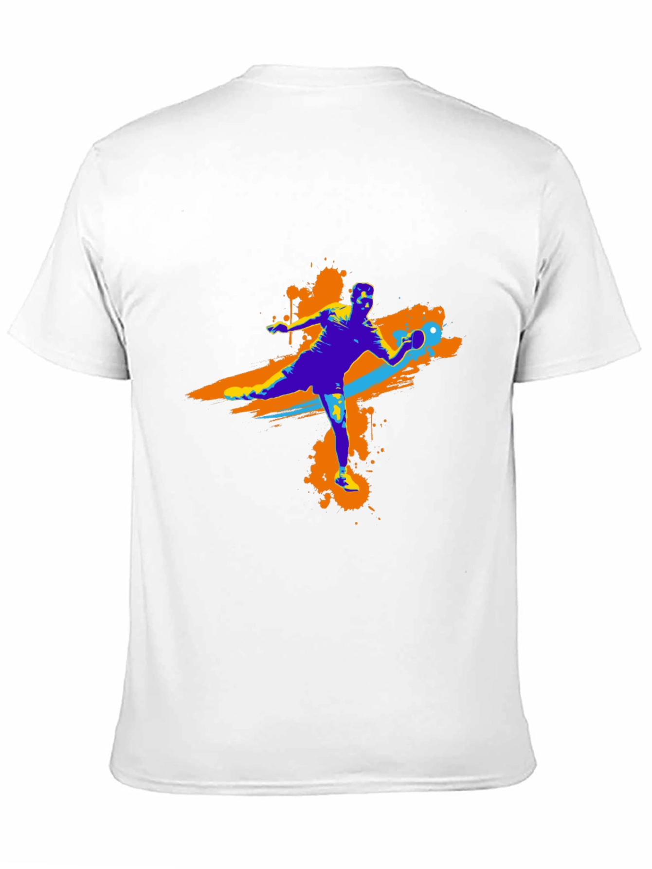 Table Tennis Player Graphic T-Shirt