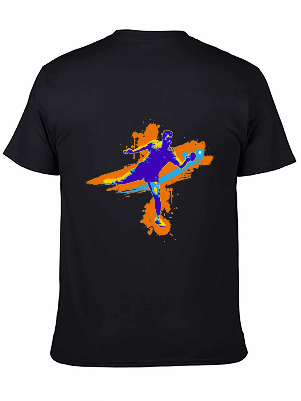 Table Tennis Player Graphic T-Shirt