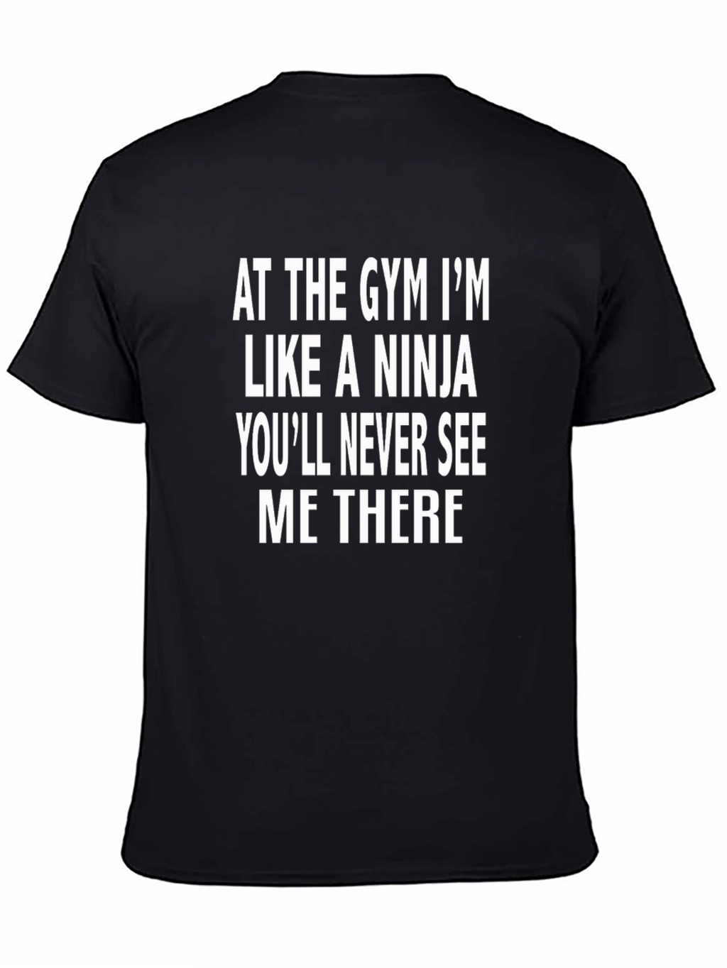 Ninja Gym Humor Graphic T-Shirt