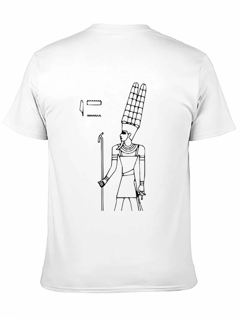 Egyptian Pharaoh Graphic Black T-Shirt