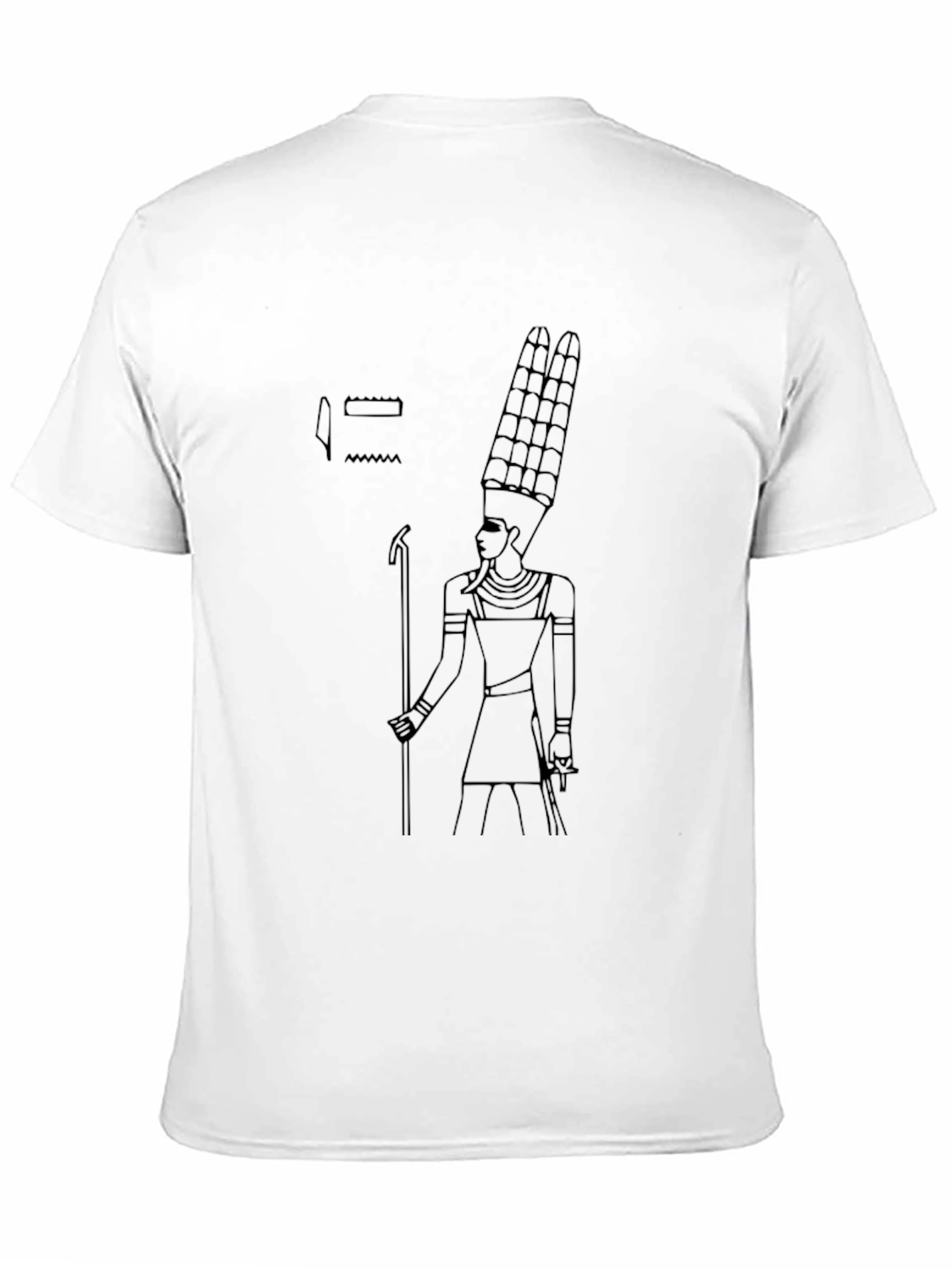 Egyptian Pharaoh Graphic Black T-Shirt