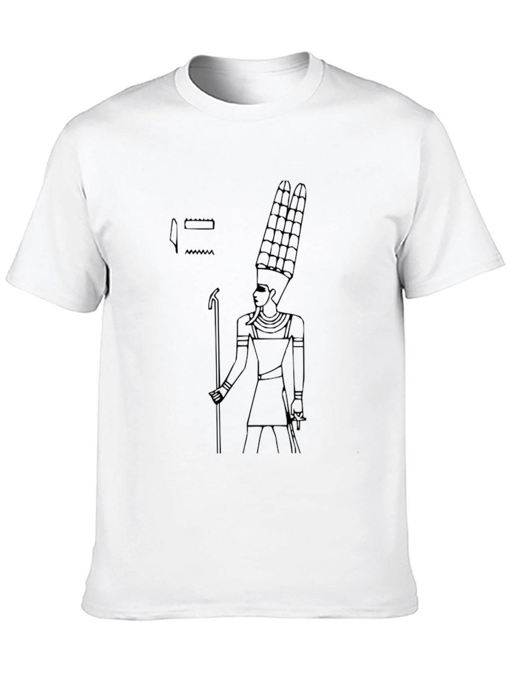 Egyptian Pharaoh Graphic Black T-Shirt