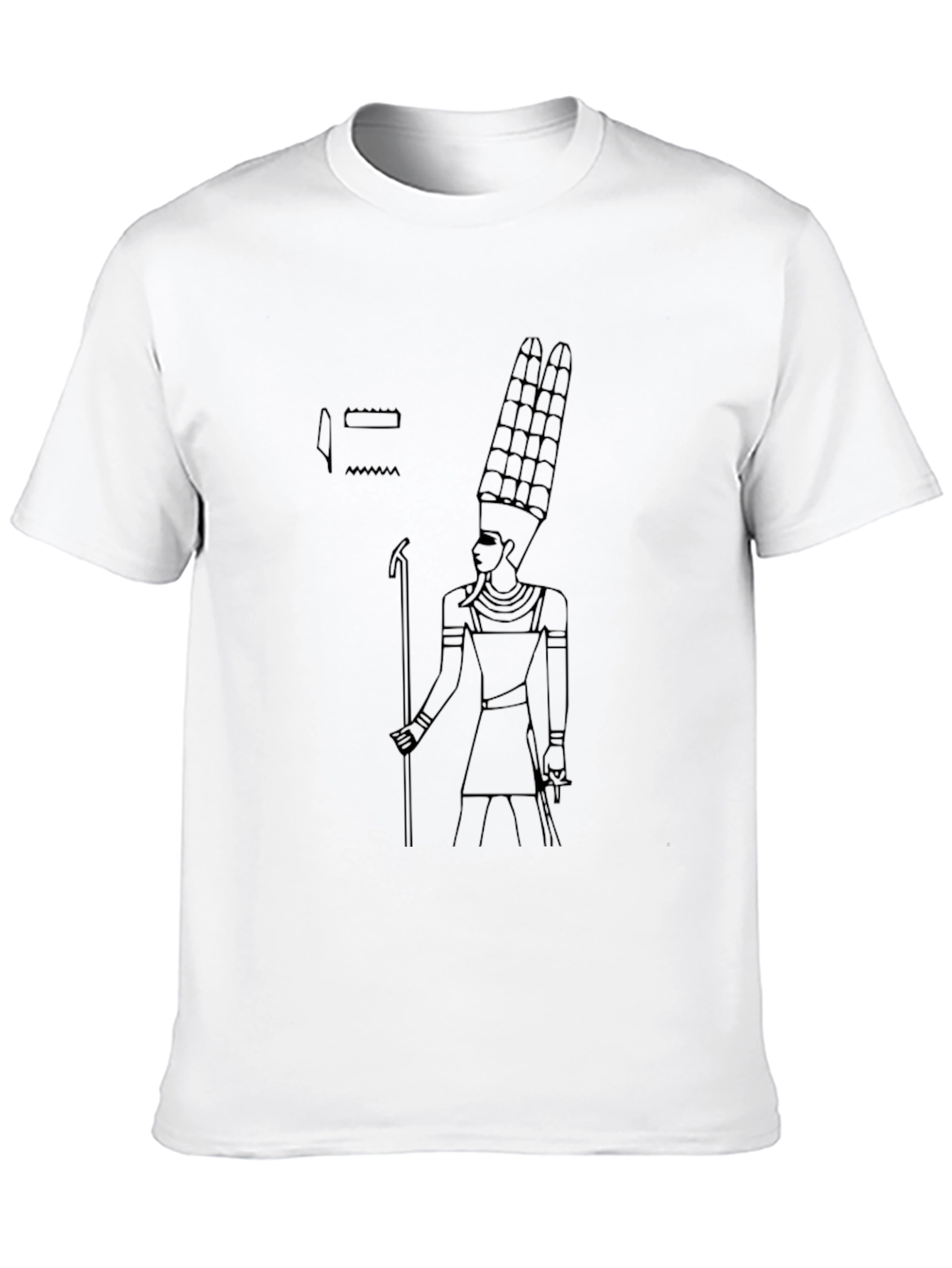 Egyptian Pharaoh Graphic Black T-Shirt
