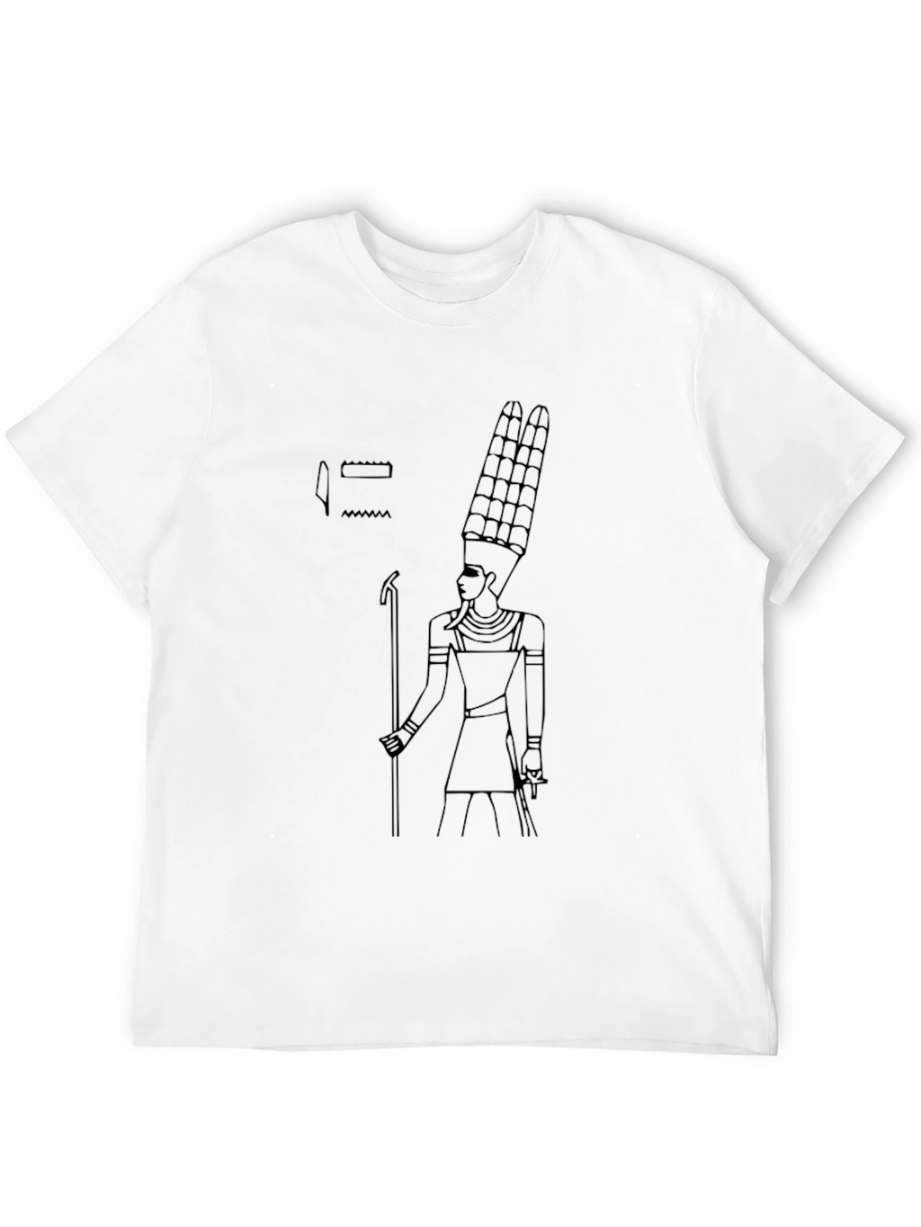 Egyptian Pharaoh Graphic Black T-Shirt