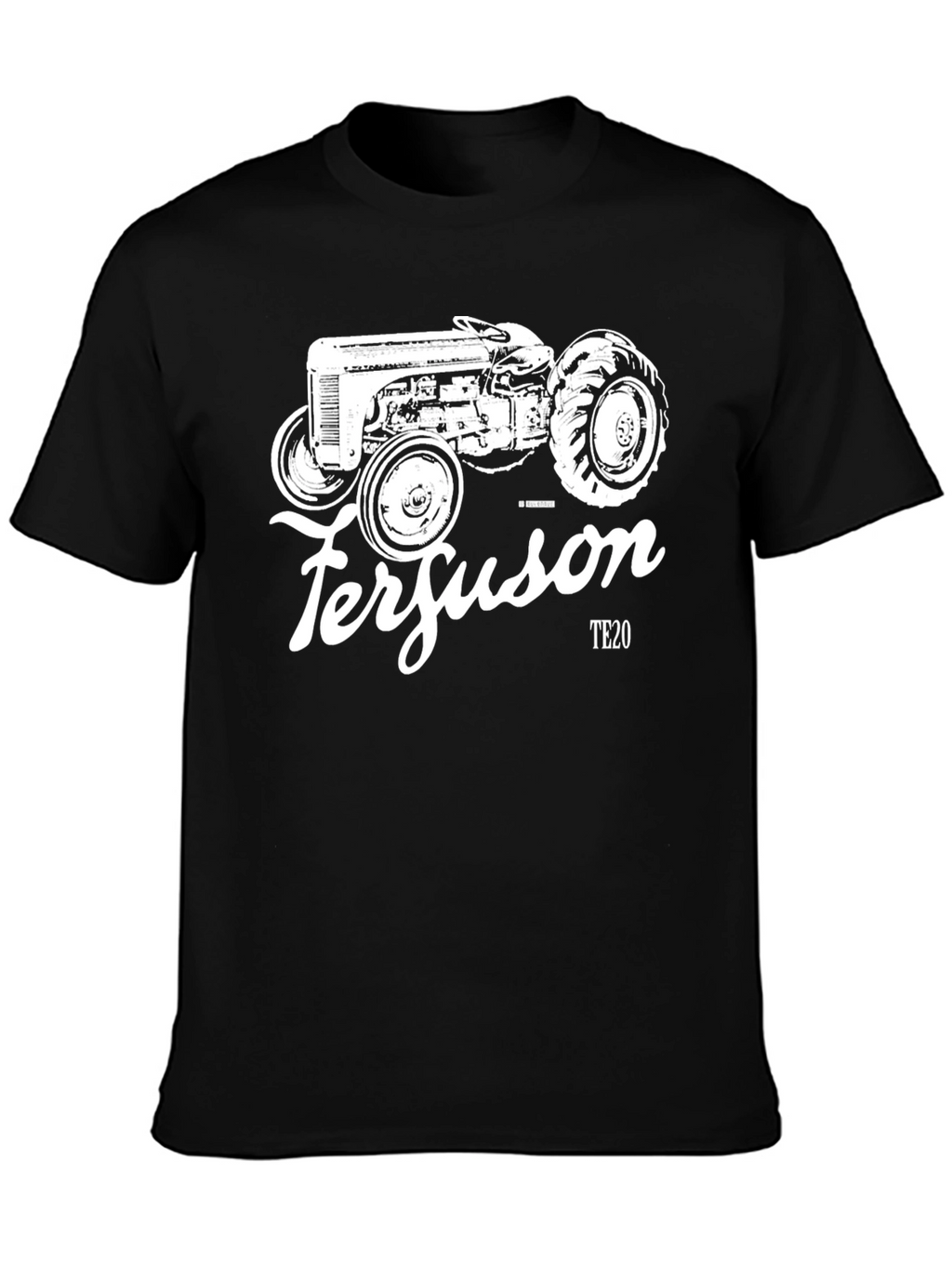 Ferguson TE20 Tractor Black T-Shirt