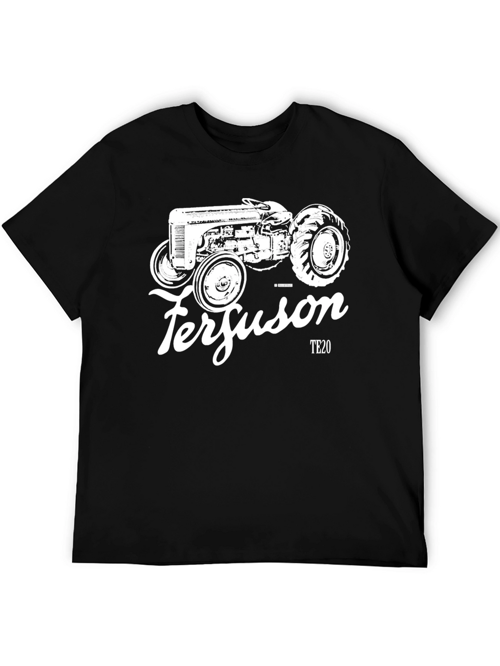 Ferguson TE20 Tractor Black T-Shirt