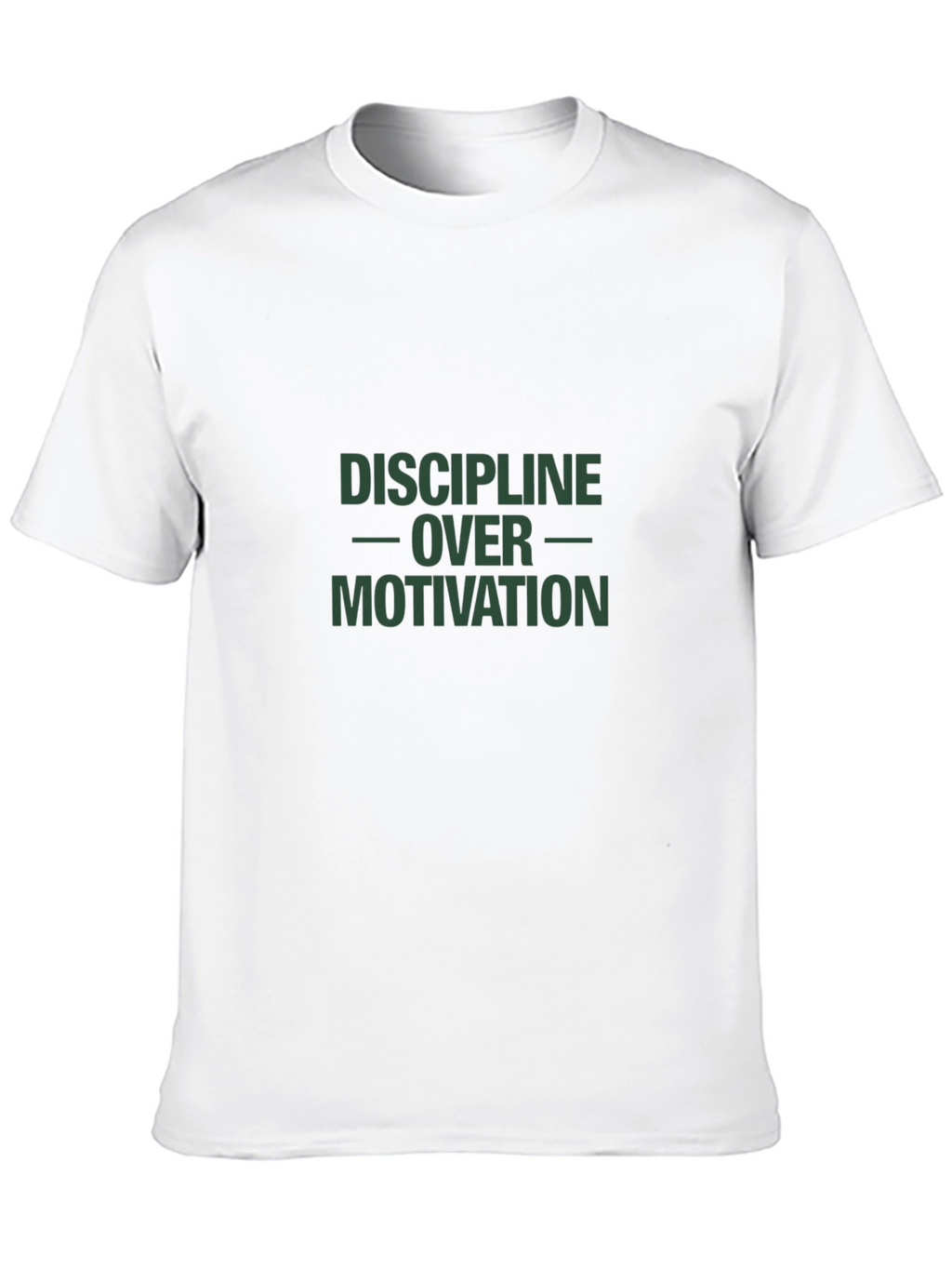 Discipline Over Motivation Graphic Tee