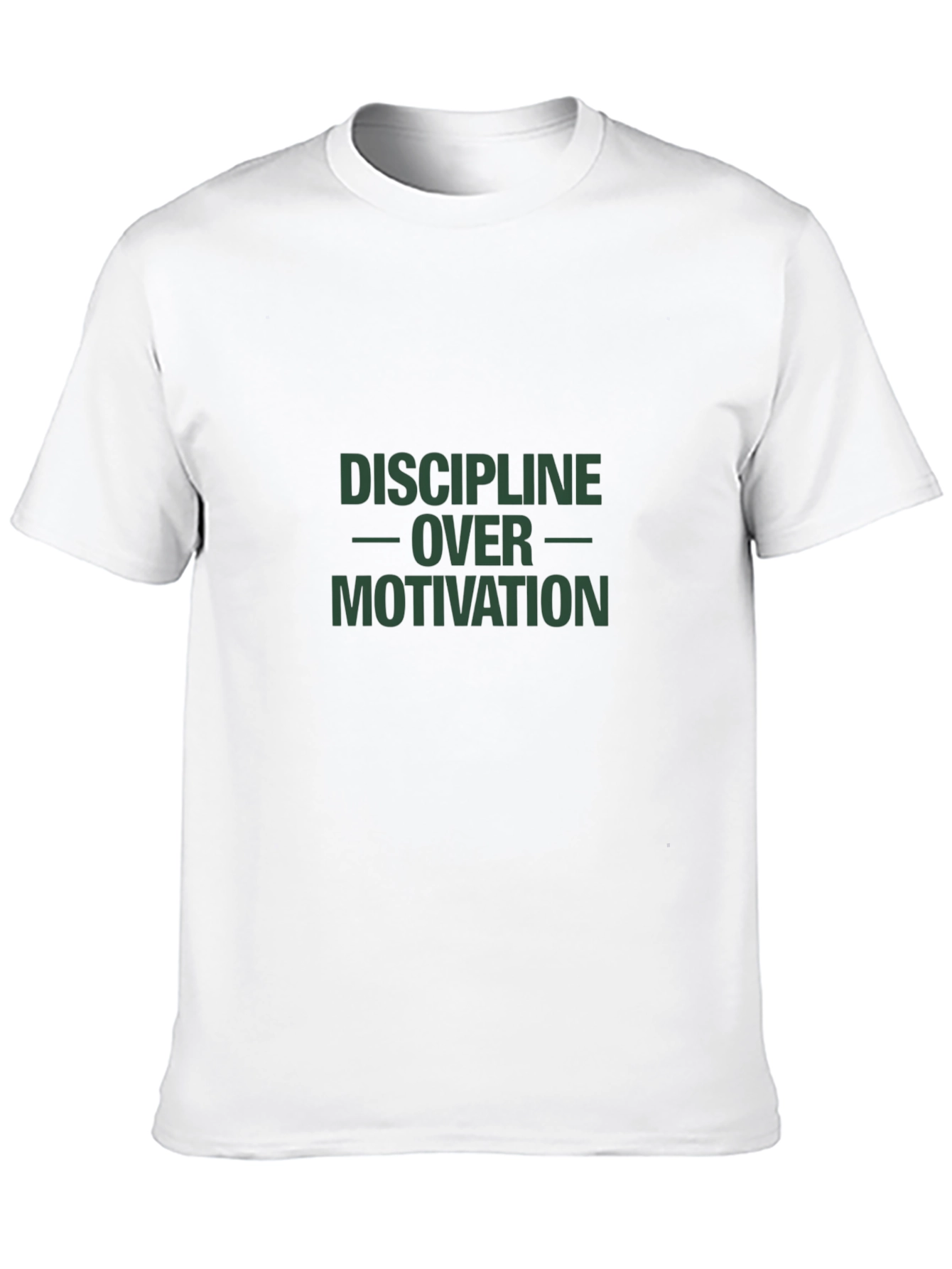 Discipline Over Motivation Graphic Tee
