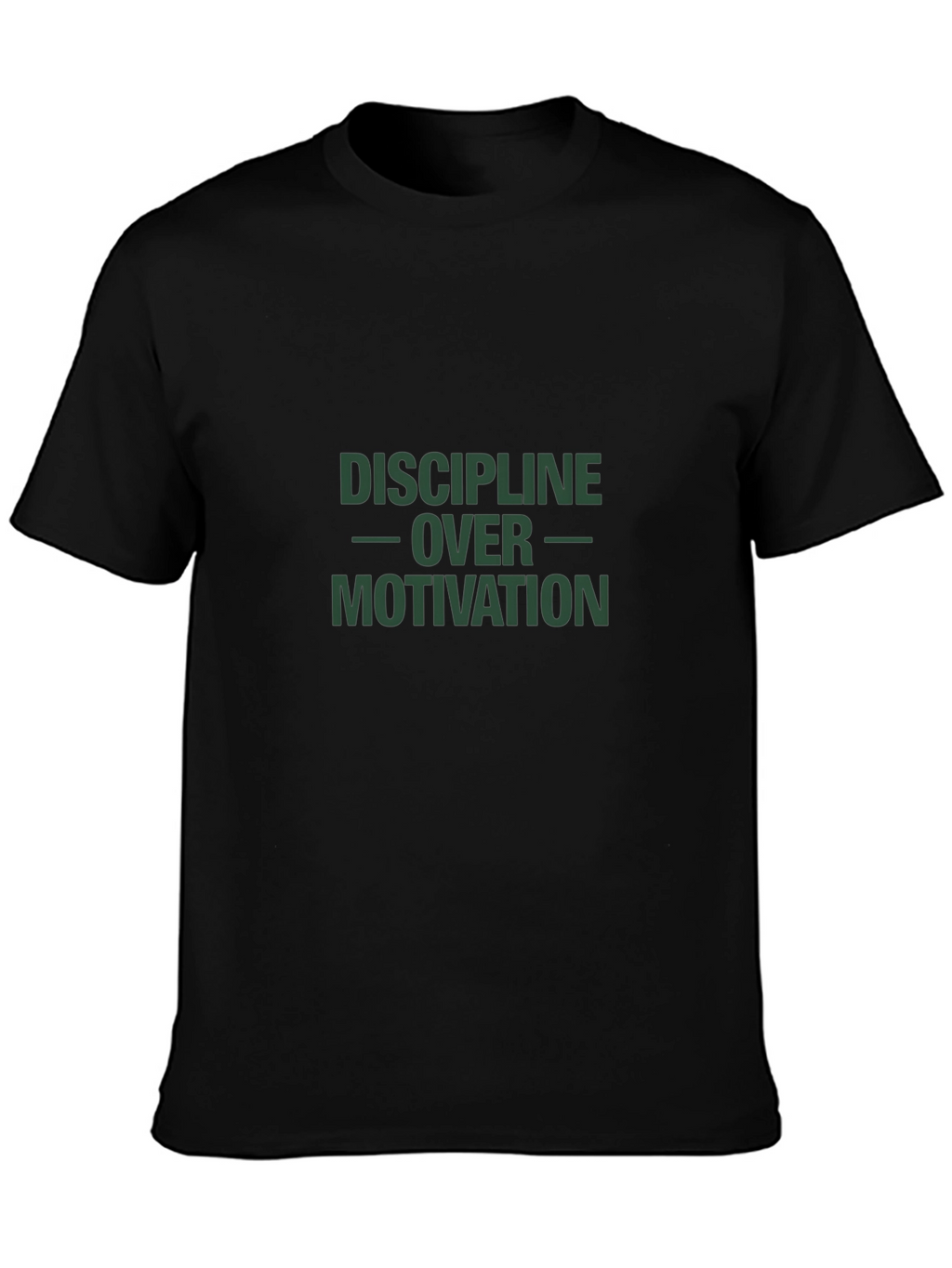 Discipline Over Motivation Graphic Tee