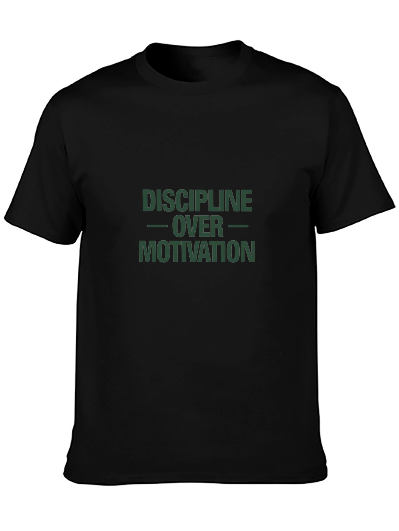 Discipline Over Motivation Graphic Tee