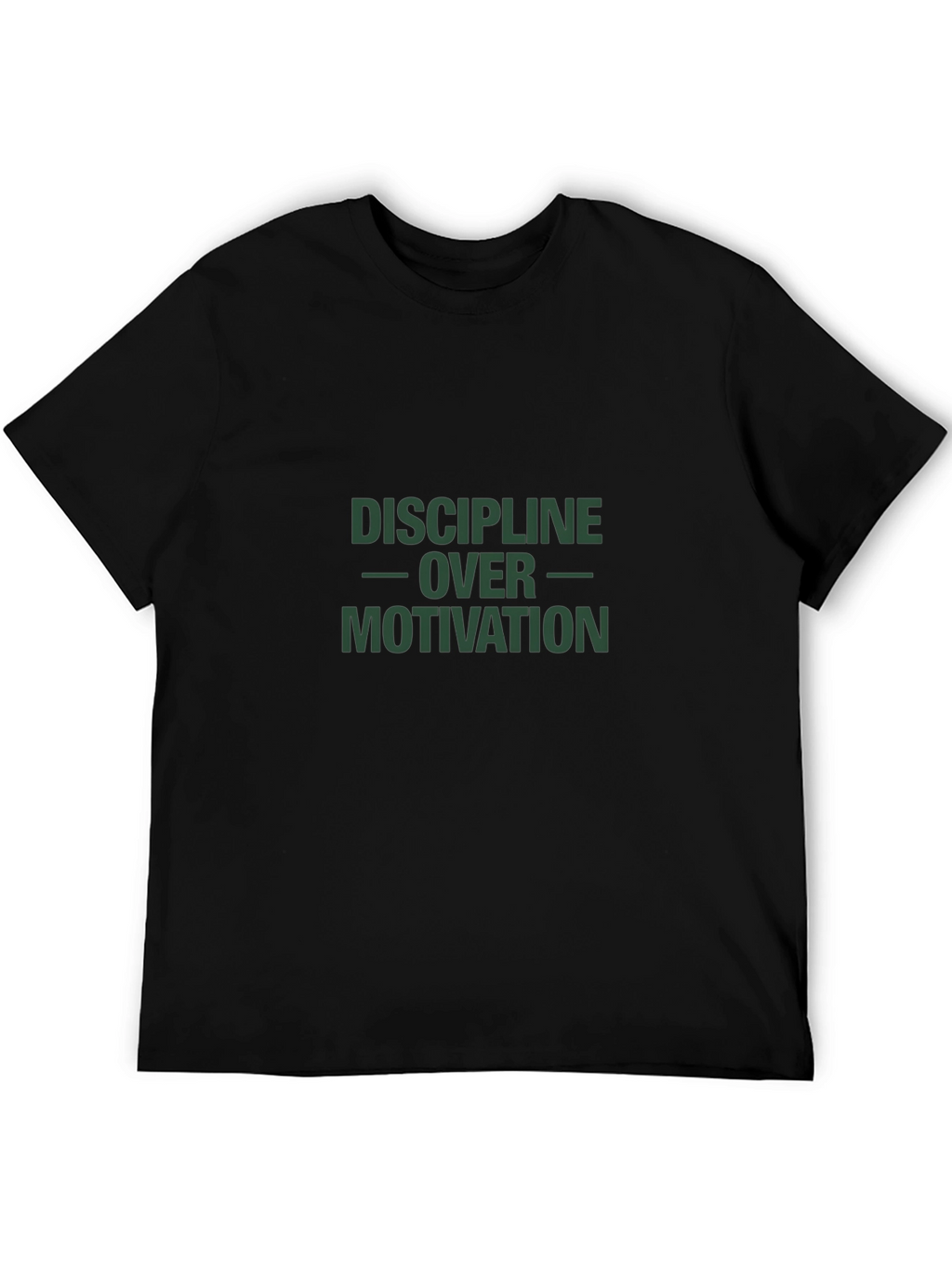 Discipline Over Motivation Graphic Tee