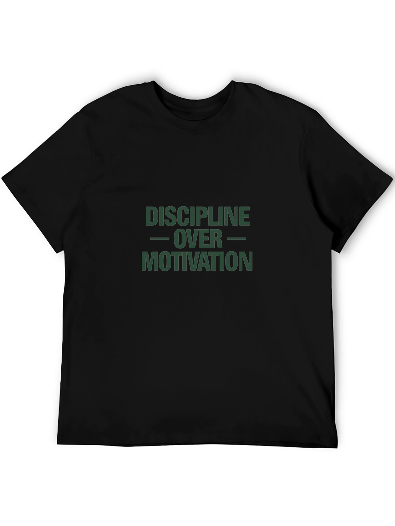 Discipline Over Motivation Graphic Tee
