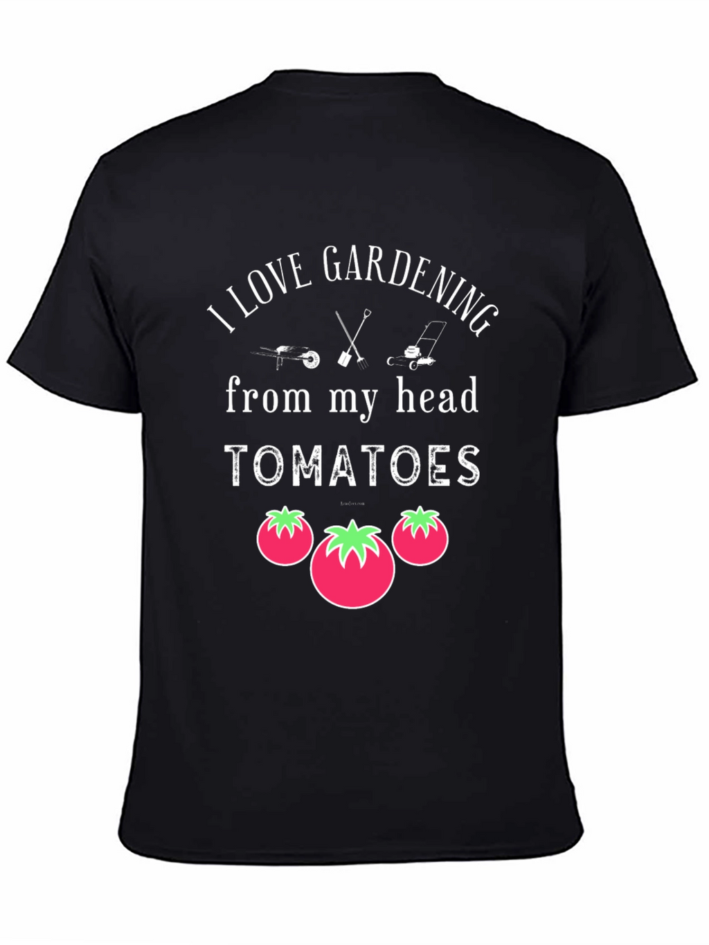 I Love Gardening Tomato Graphic T-Shirt
