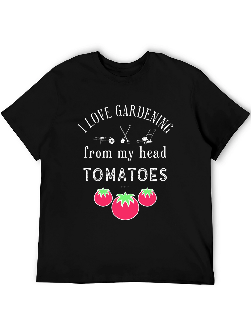 I Love Gardening Tomato Graphic T-Shirt