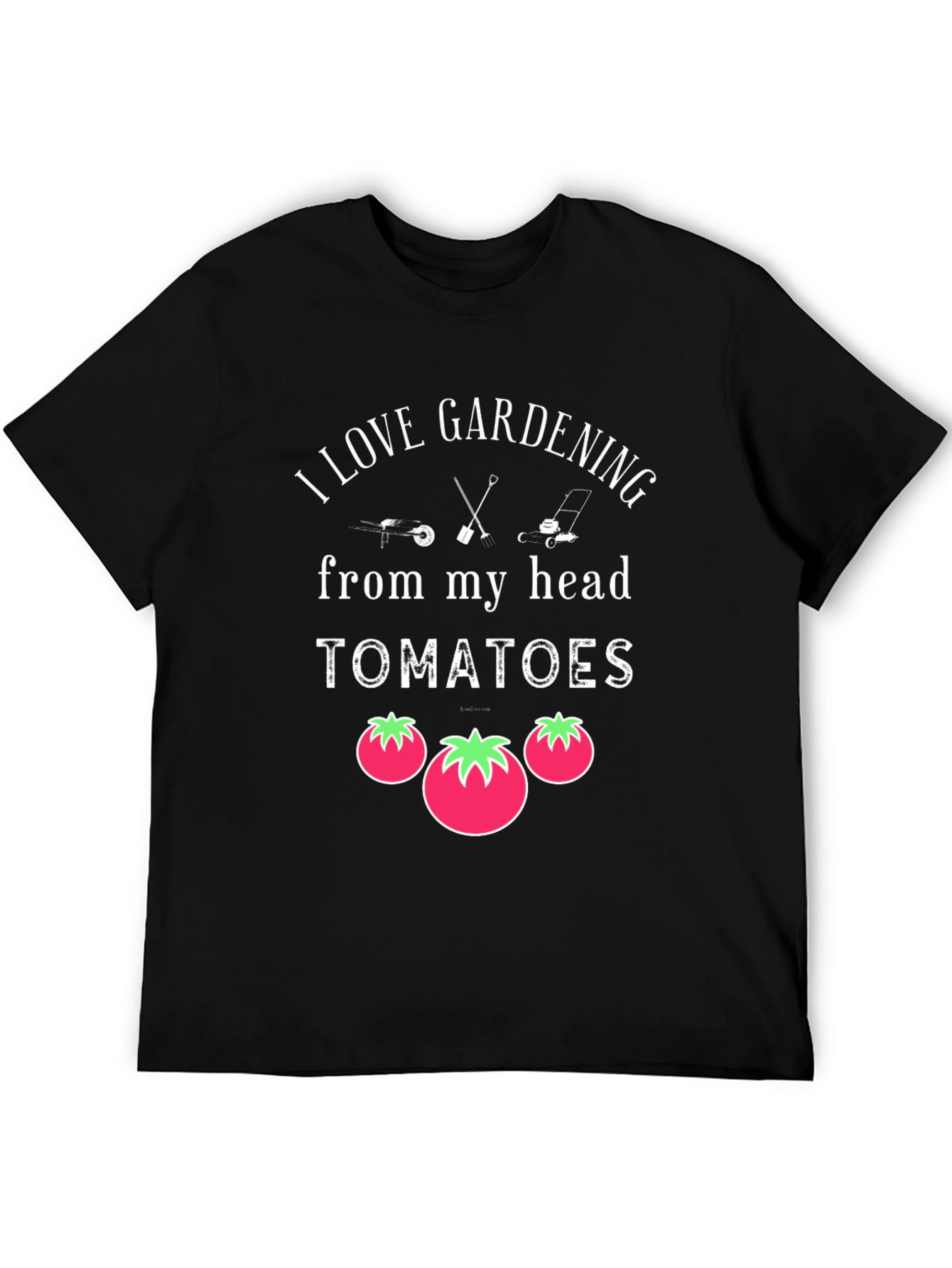 I Love Gardening Tomato Graphic T-Shirt