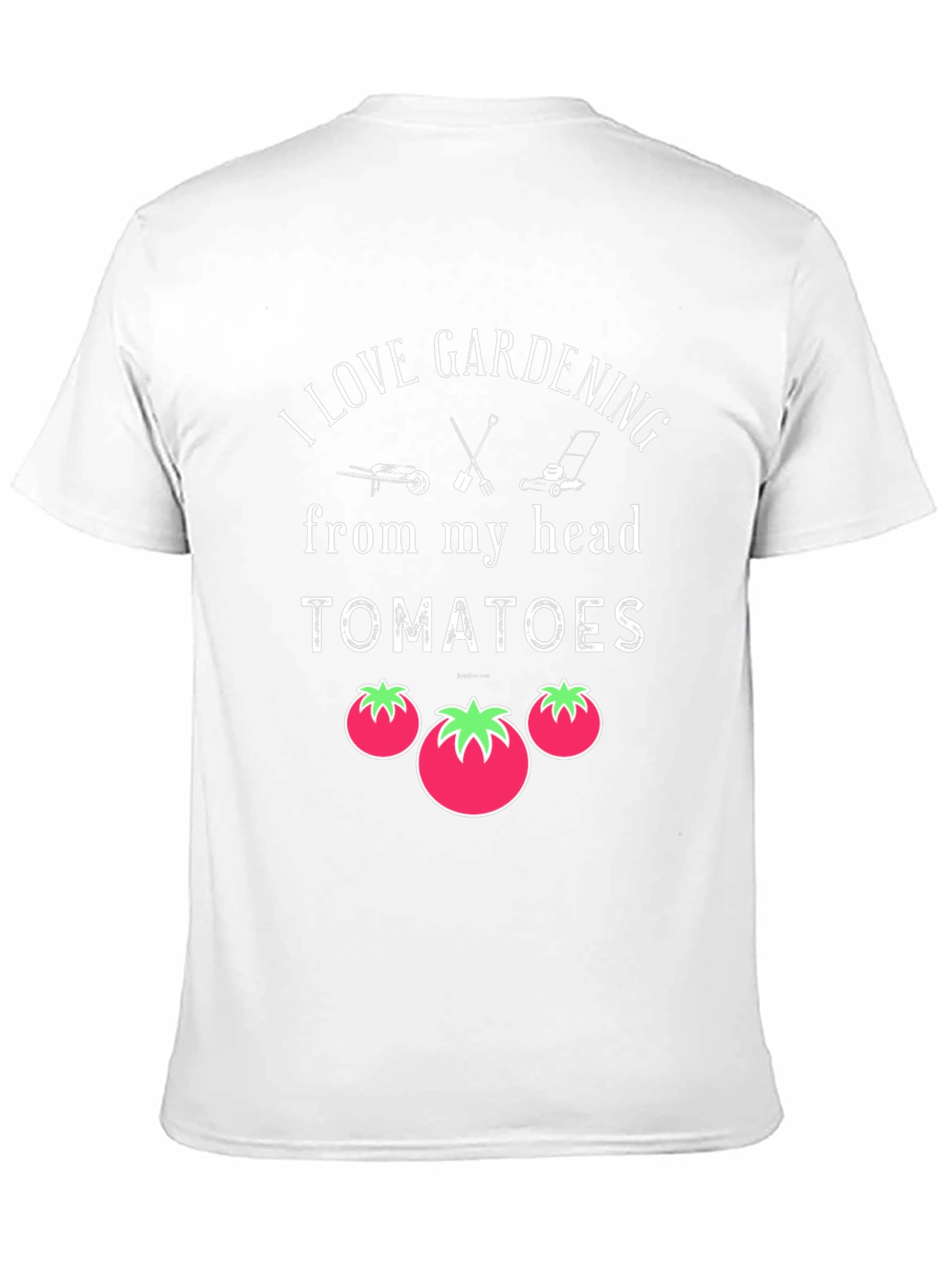 I Love Gardening Tomato Graphic T-Shirt