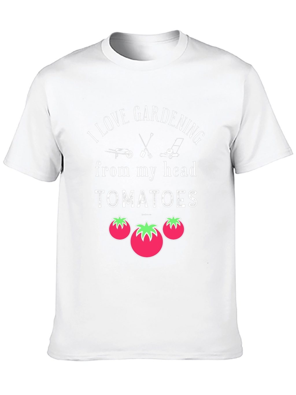 I Love Gardening Tomato Graphic T-Shirt