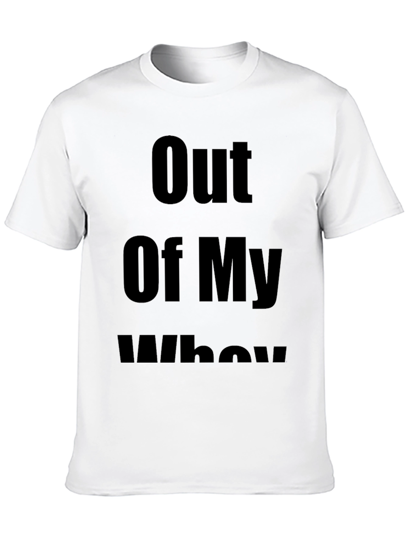 Out Of My Whey Funny Workout T-Shirt