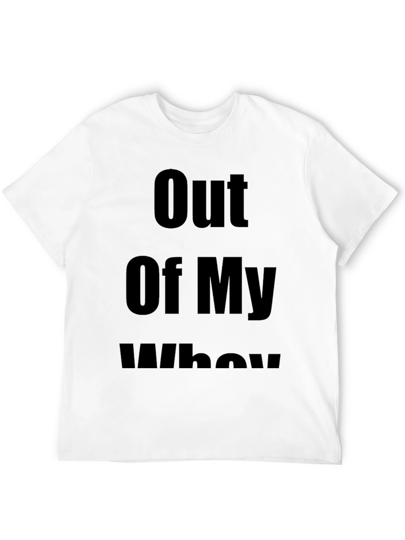 Out Of My Whey Funny Workout T-Shirt