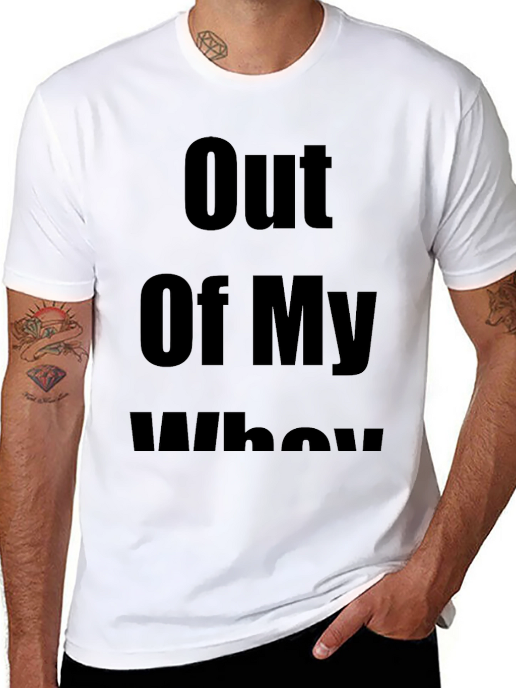 Out Of My Whey Funny Workout T-Shirt