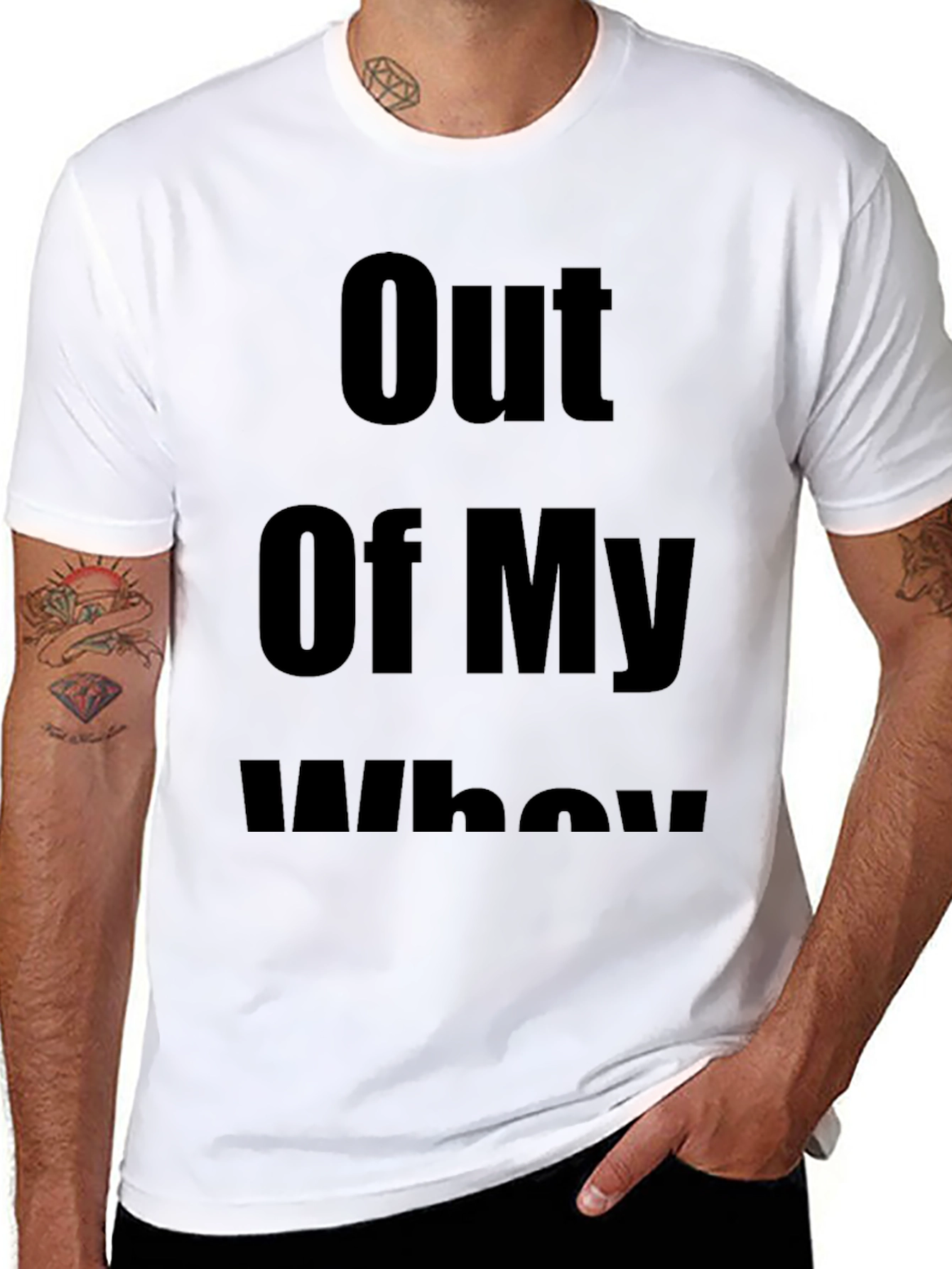 Out Of My Whey Funny Workout T-Shirt