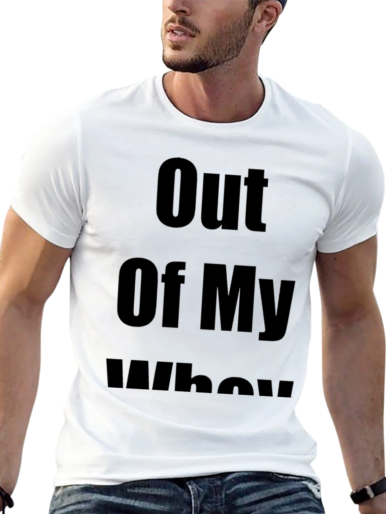 Out Of My Whey Funny Workout T-Shirt