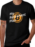 Bitcoin Retirement Plan T-Shirt - Crypto Investor Tee