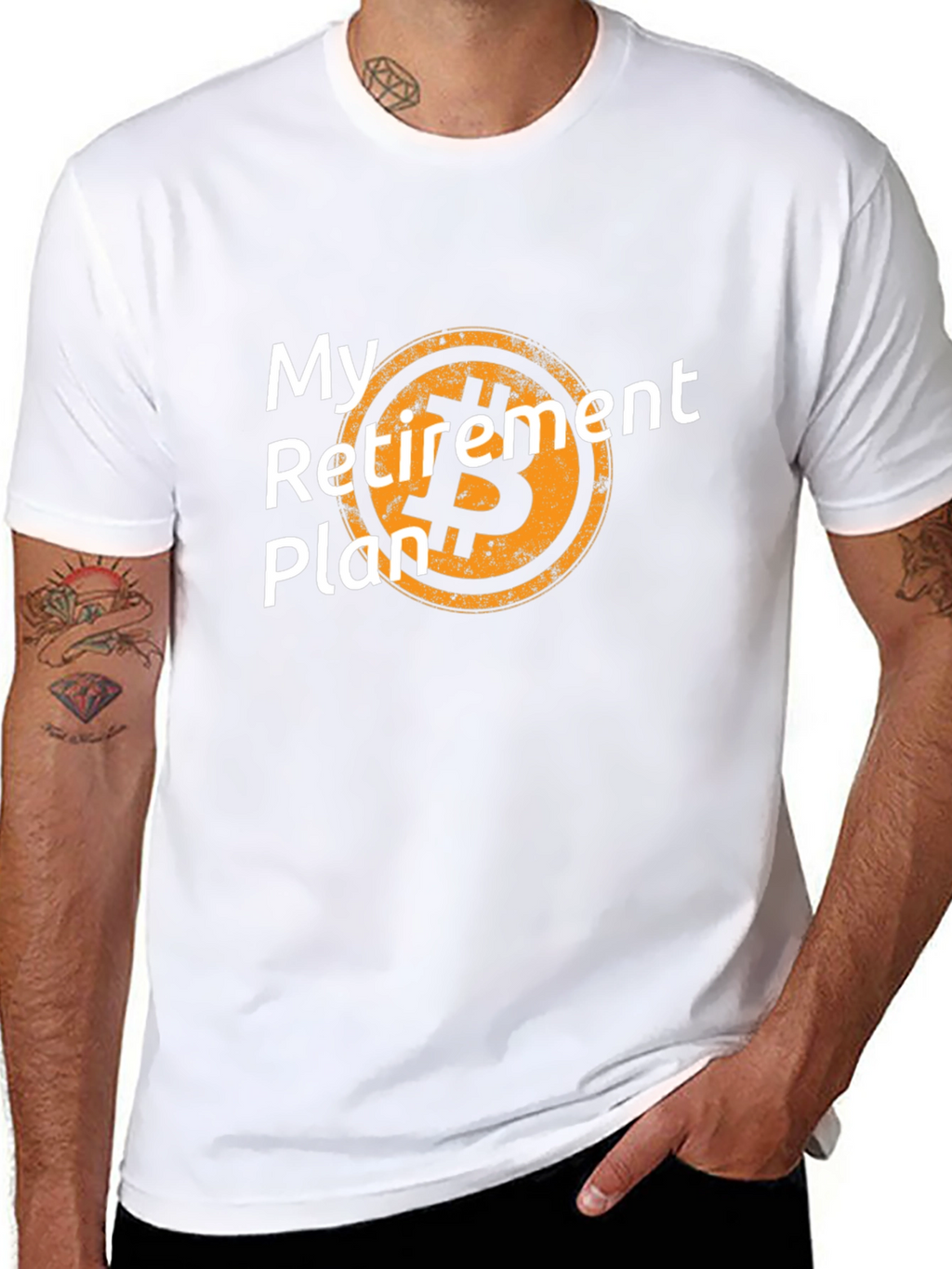 Bitcoin Retirement Plan T-Shirt - Crypto Investor Tee