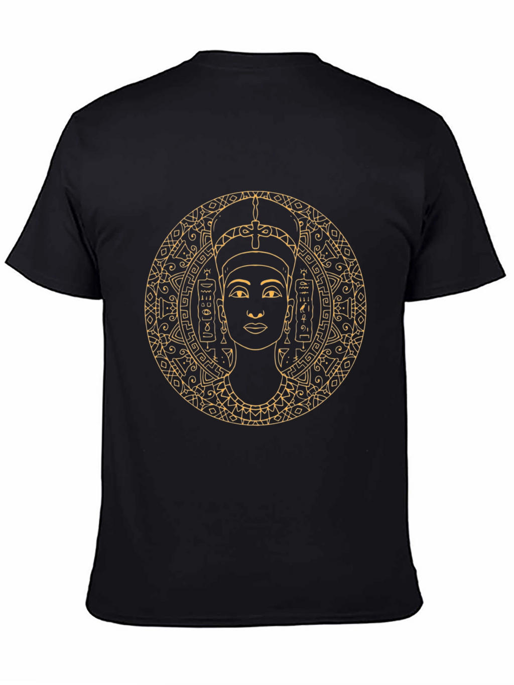 Egyptian Queen Graphic Tee - Black