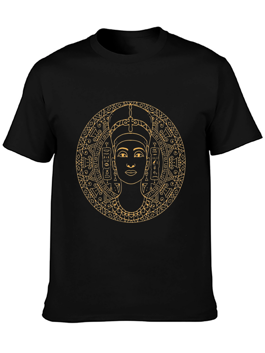 Egyptian Queen Graphic Tee - Black