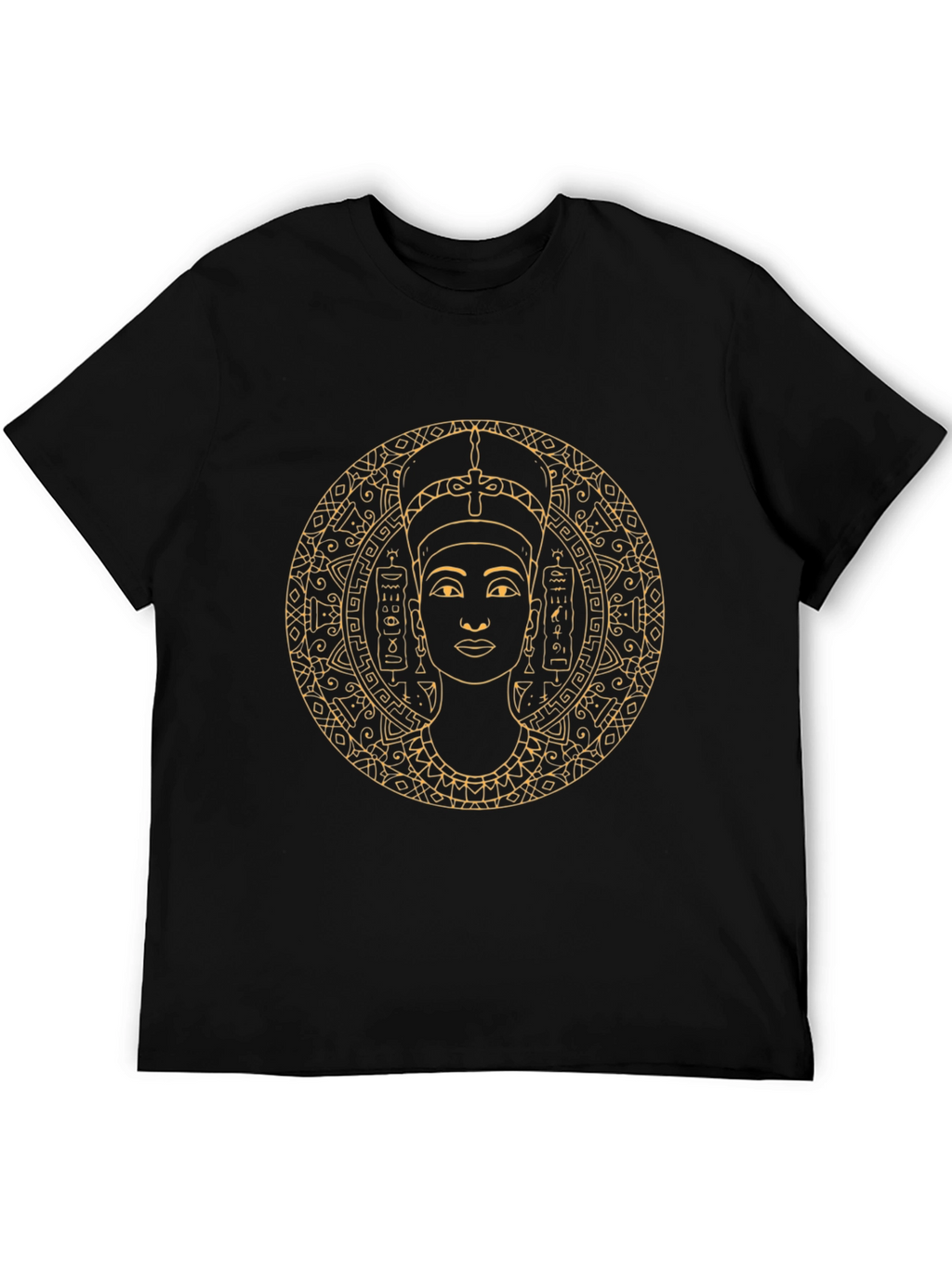 Egyptian Queen Graphic Tee - Black