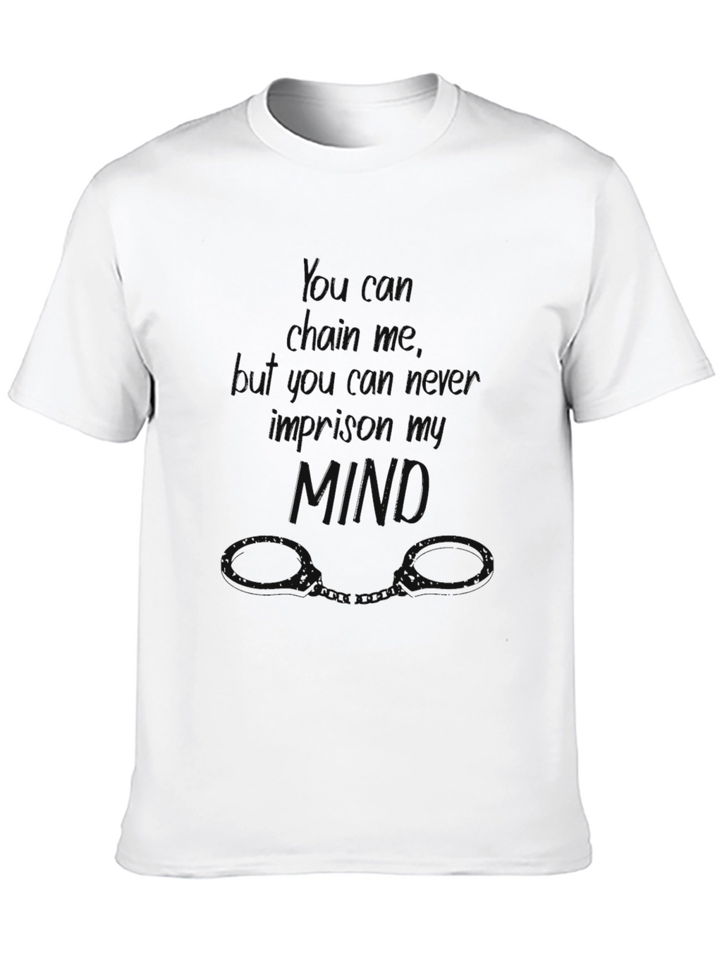 Mind Over Chains Graphic Tee - Inspiring & Bold