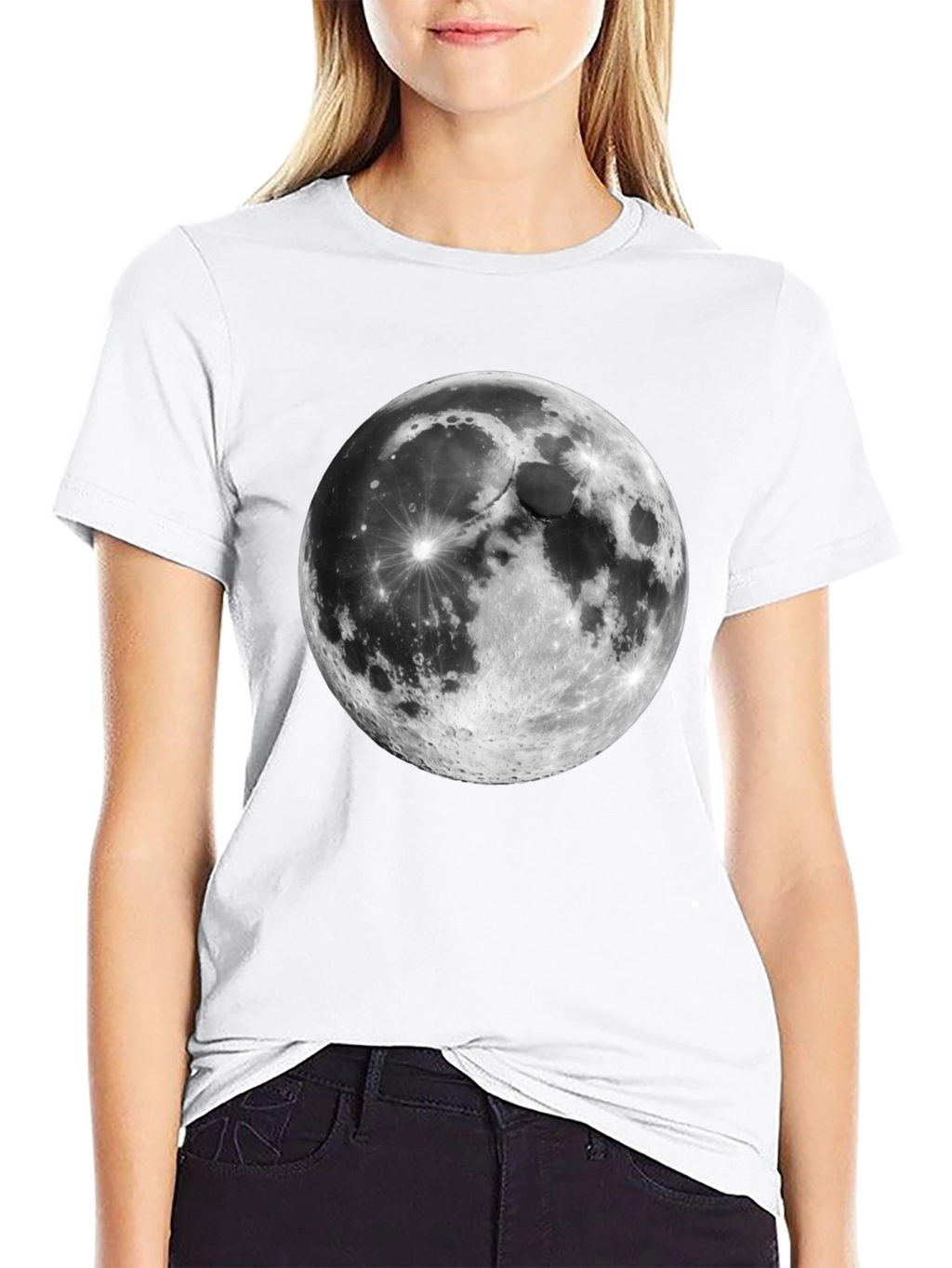 Lunar T-Shirt - Full Moon Graphic Tee