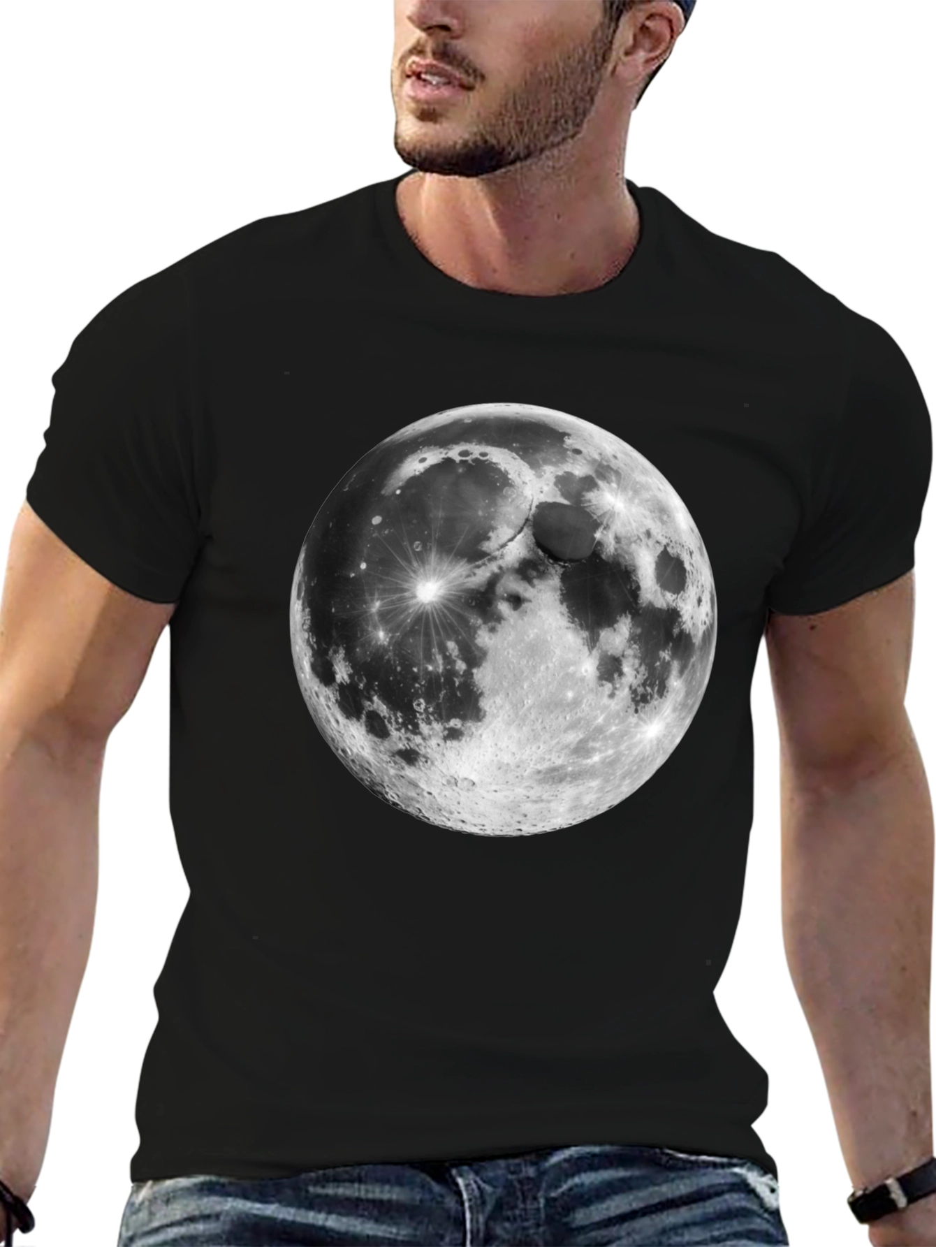 Lunar T-Shirt - Full Moon Graphic Tee