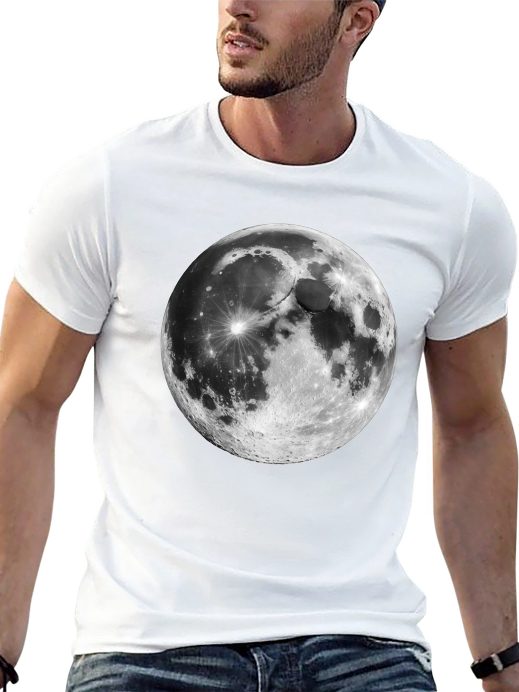 Lunar T-Shirt - Full Moon Graphic Tee