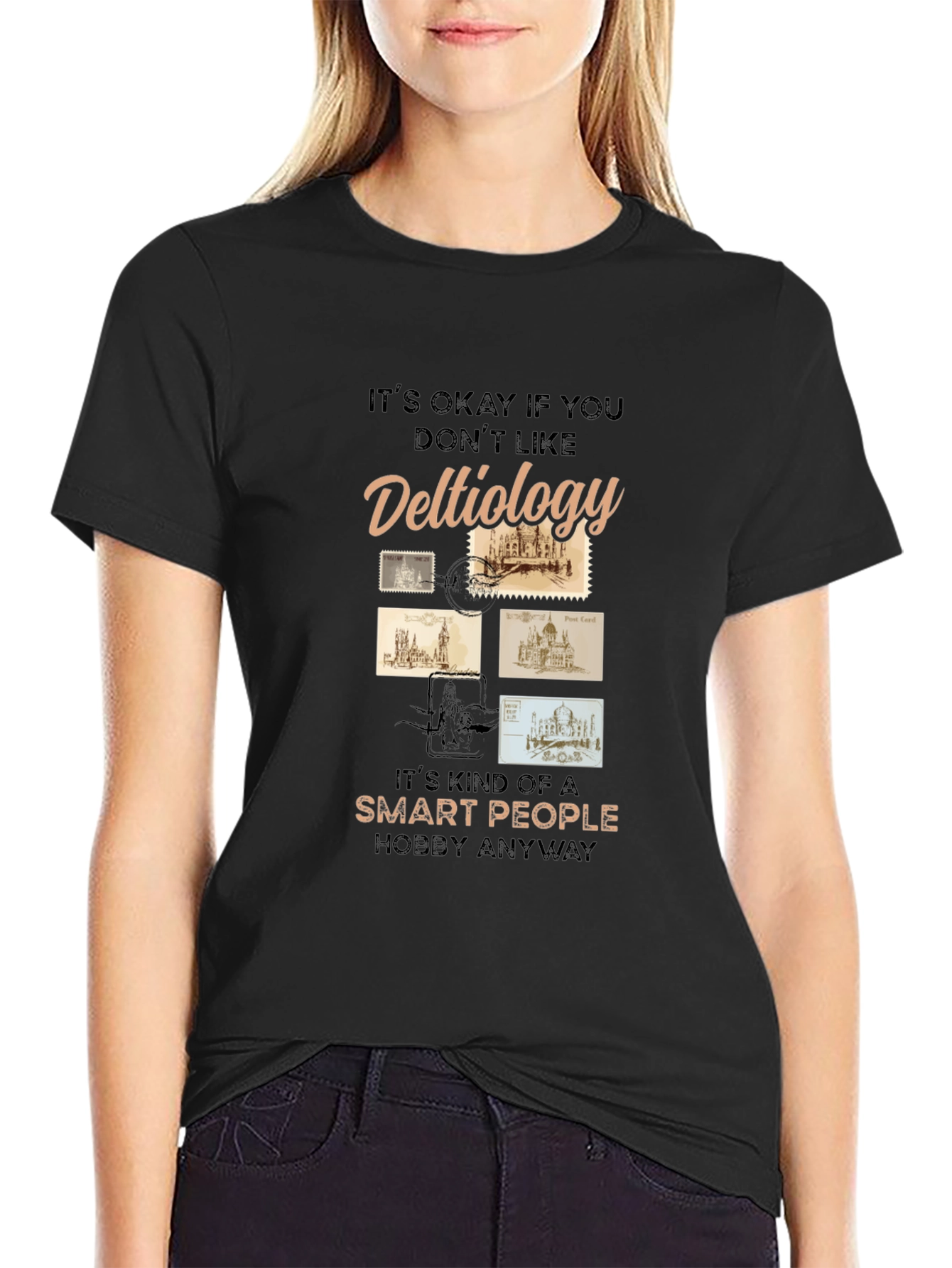 Deltiology Smart People Hobby T-Shirt