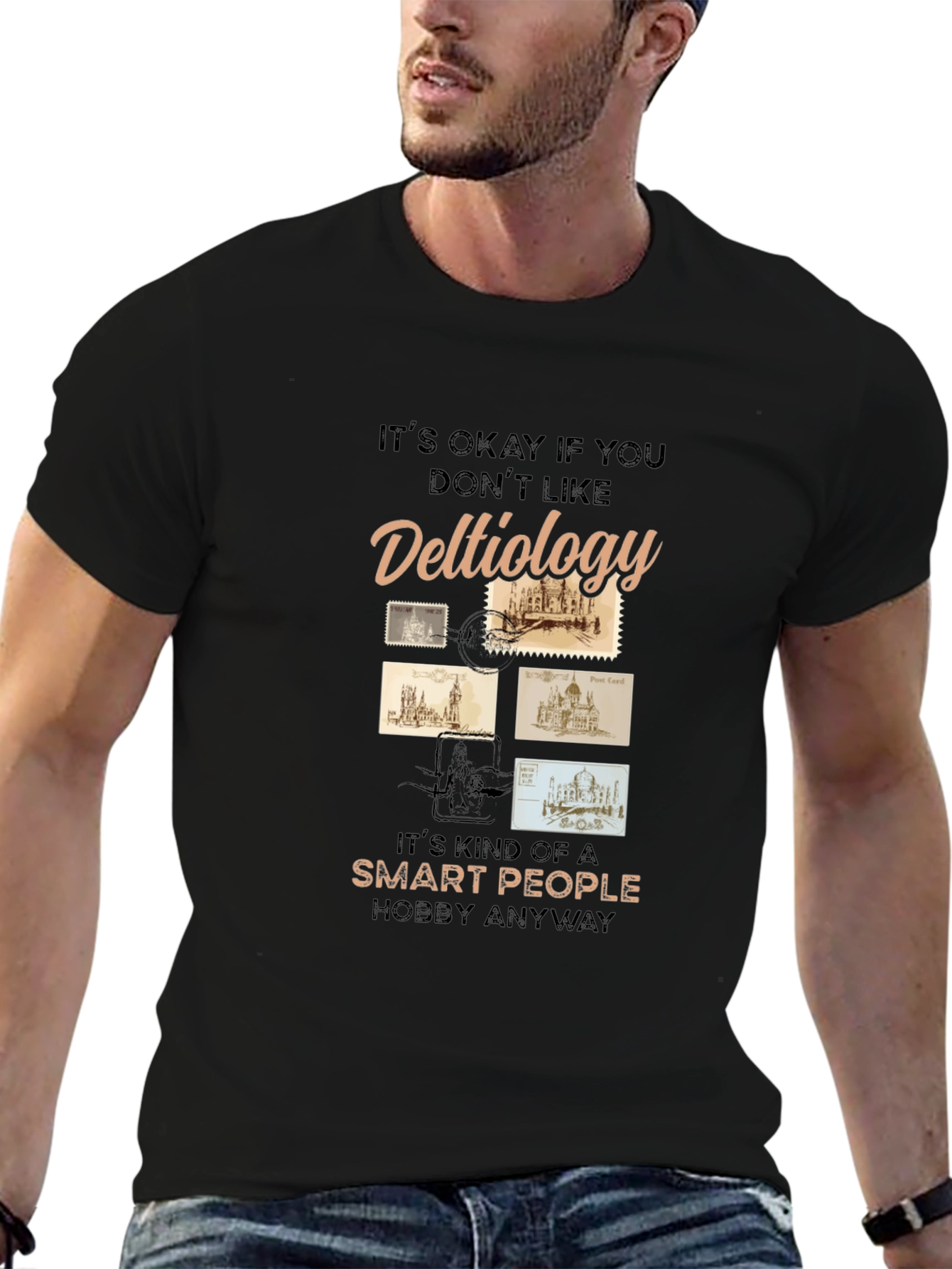 Deltiology Smart People Hobby T-Shirt