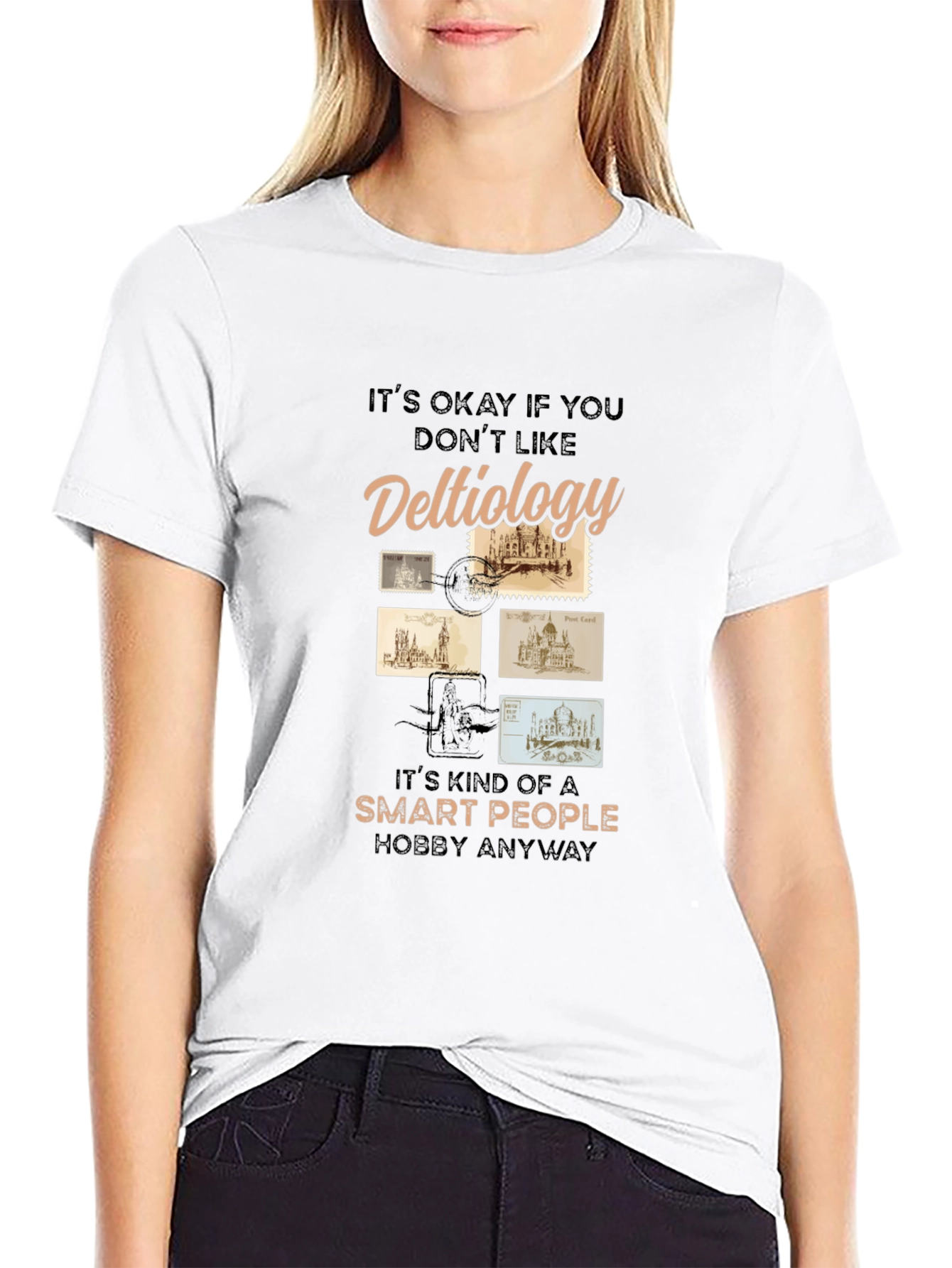Deltiology Smart People Hobby T-Shirt