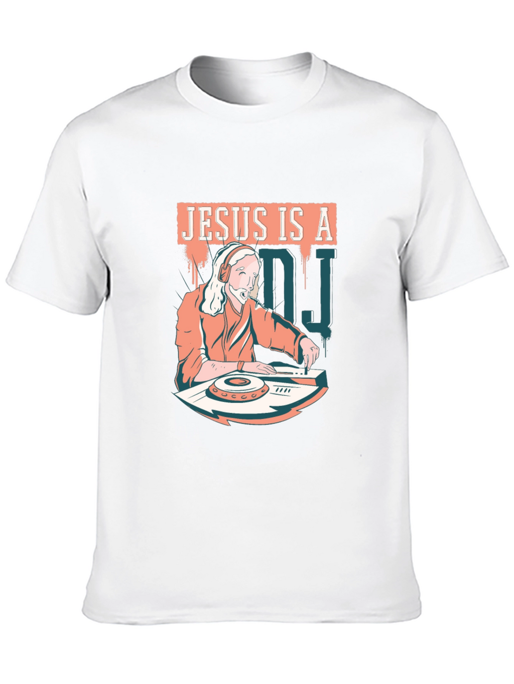 Jesus is a DJ Graphic T-Shirt