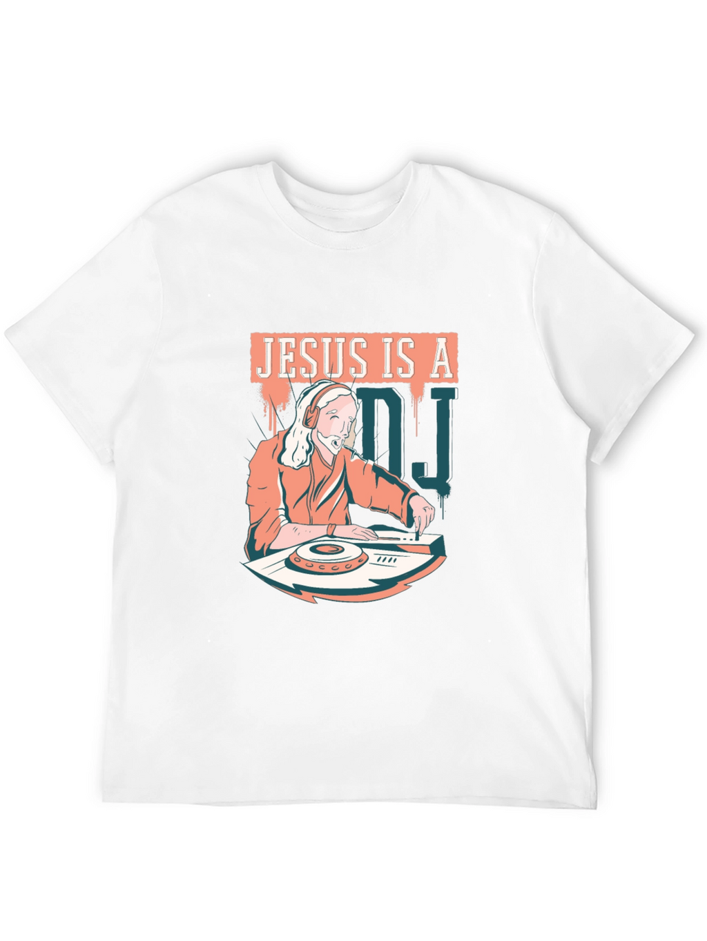 Jesus is a DJ Graphic T-Shirt