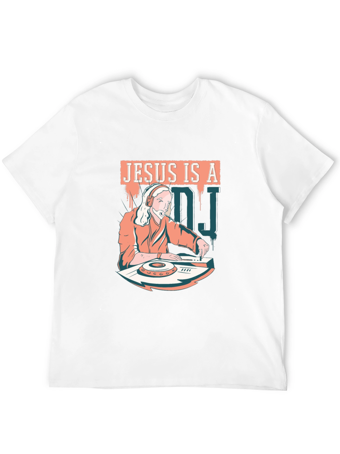 Jesus is a DJ Graphic T-Shirt