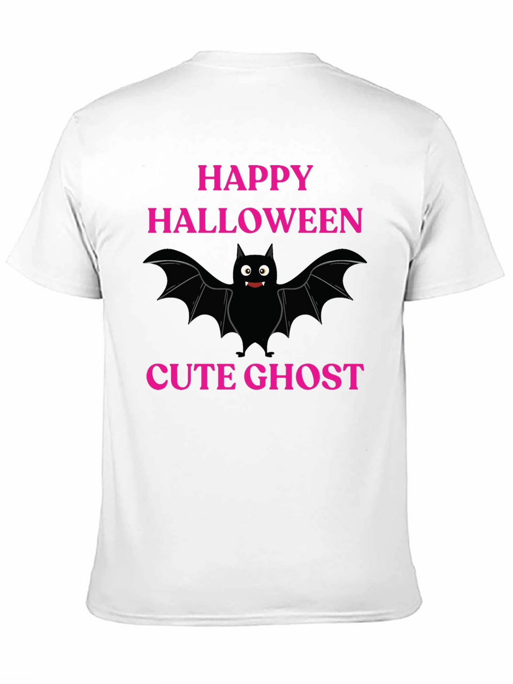 Happy Halloween Cute Ghost Graphic T-Shirt