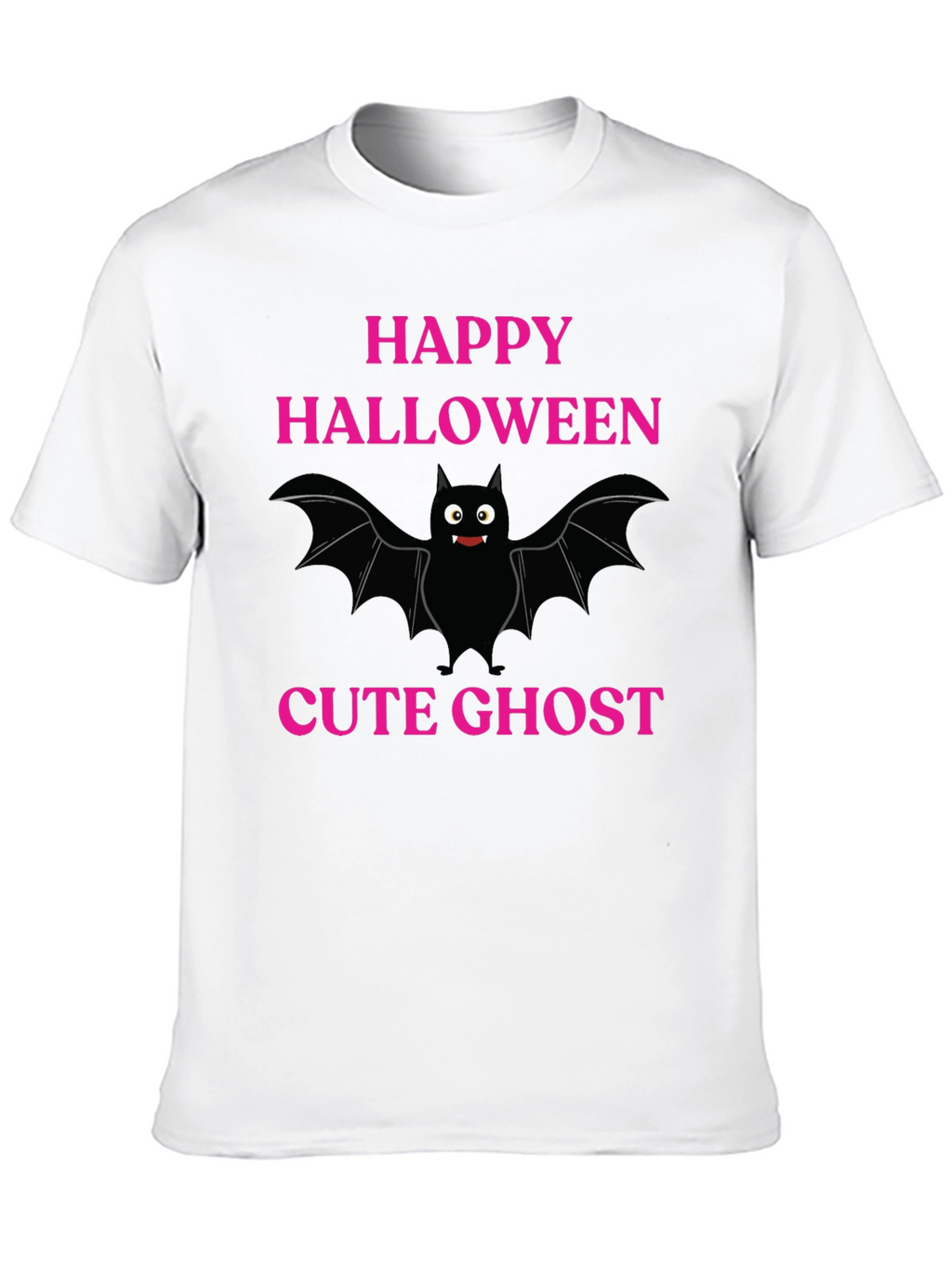 Happy Halloween Cute Ghost Graphic T-Shirt