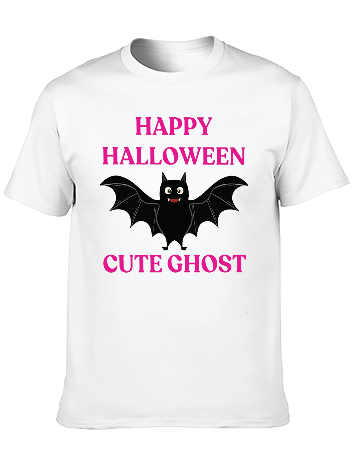 Happy Halloween Cute Ghost Graphic T-Shirt