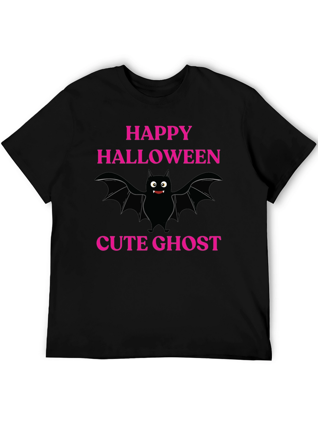 Happy Halloween Cute Ghost Graphic T-Shirt