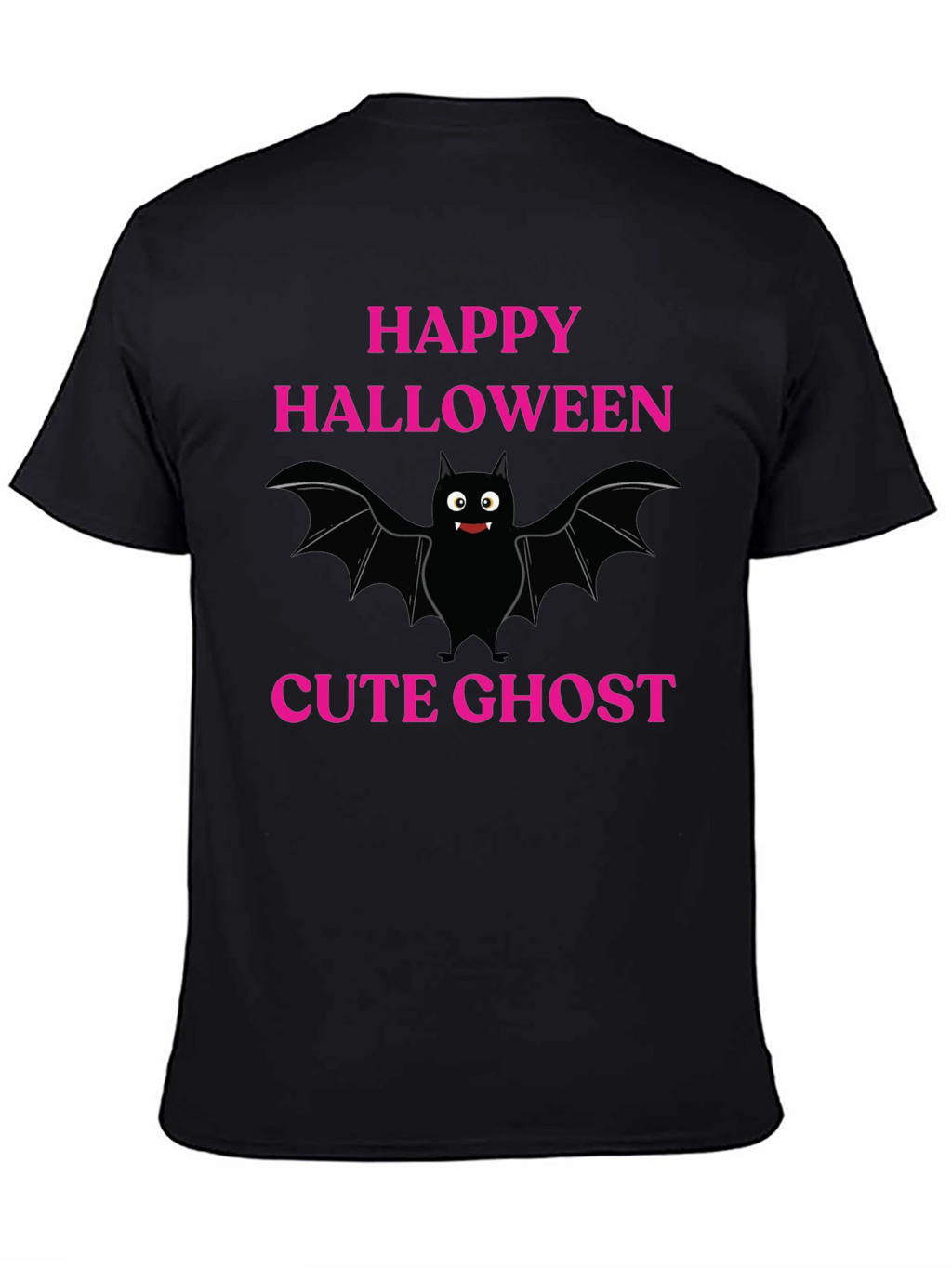 Happy Halloween Cute Ghost Graphic T-Shirt