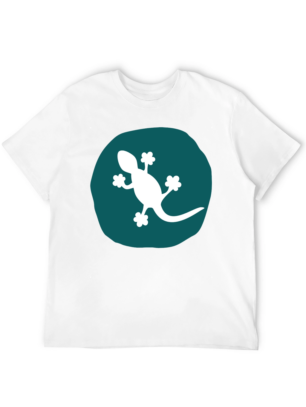 Gecko Graphic Tee - Modern Black T-Shirt