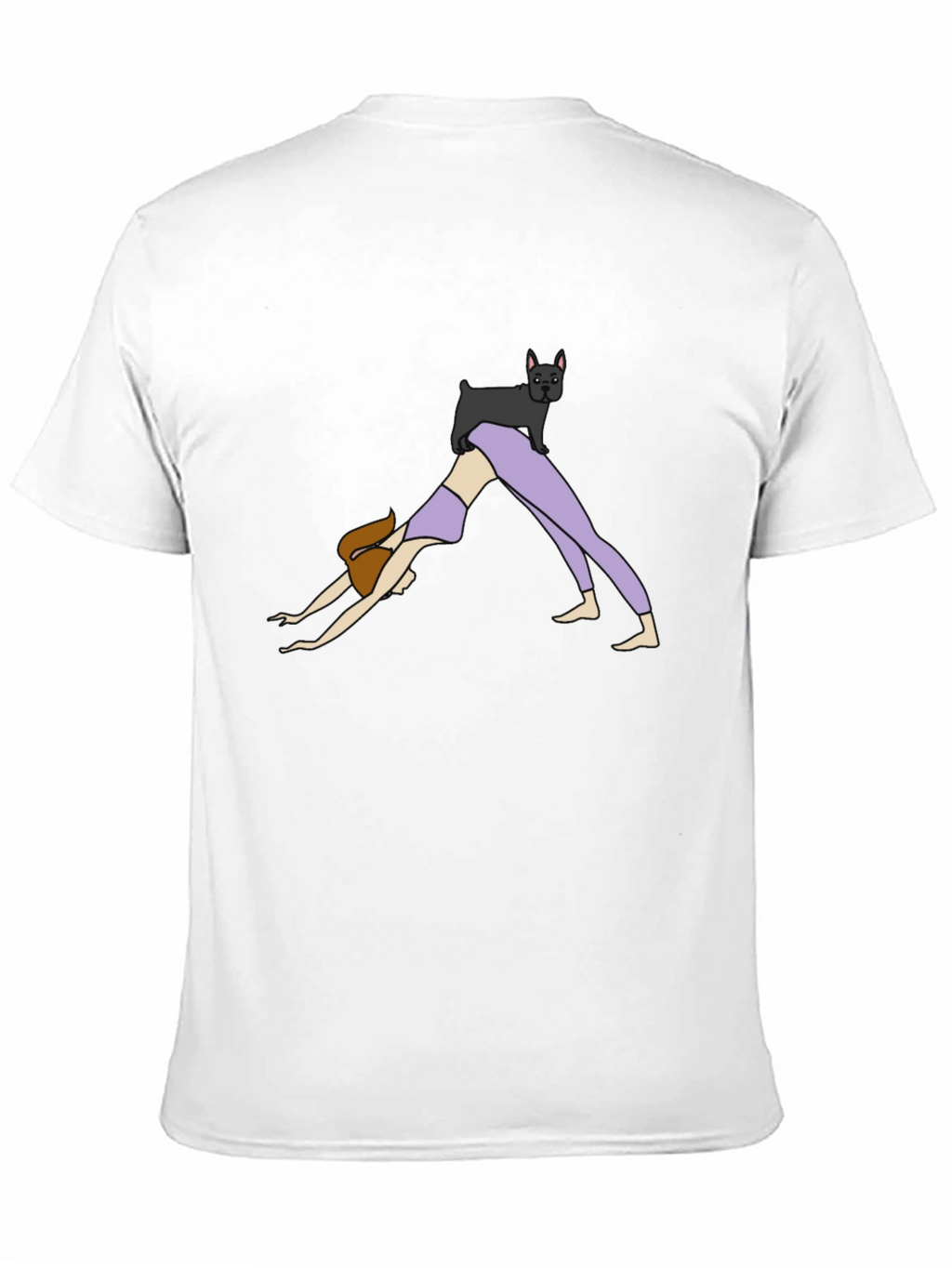 Yoga Dog T-Shirt - Downward Dog Pose Tee