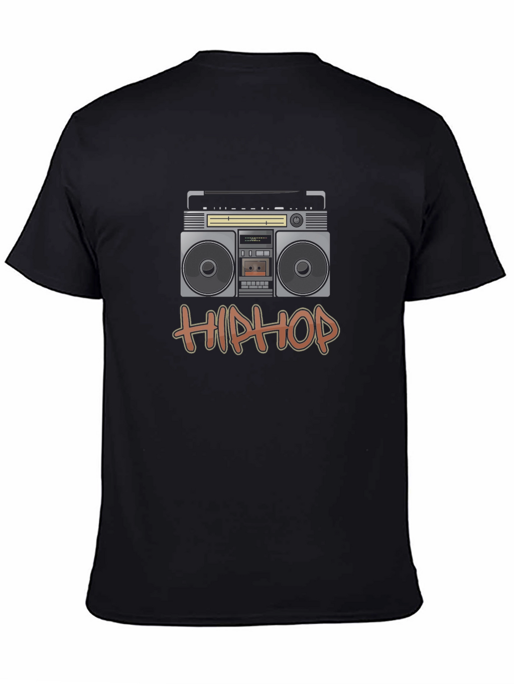 Hip Hop Boombox Graphic T-Shirt