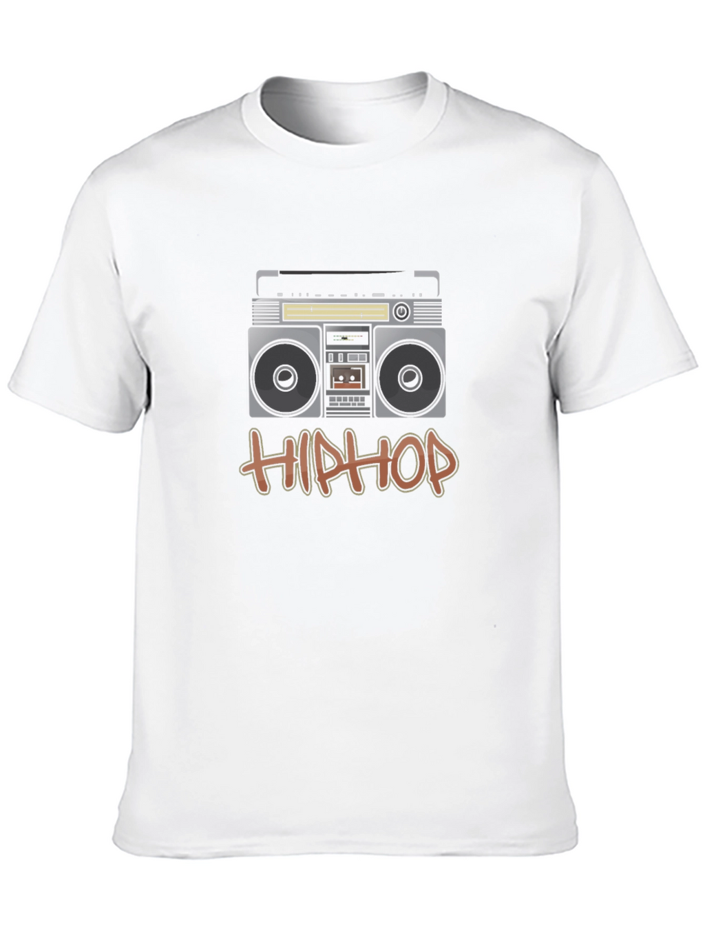 Hip Hop Boombox Graphic T-Shirt